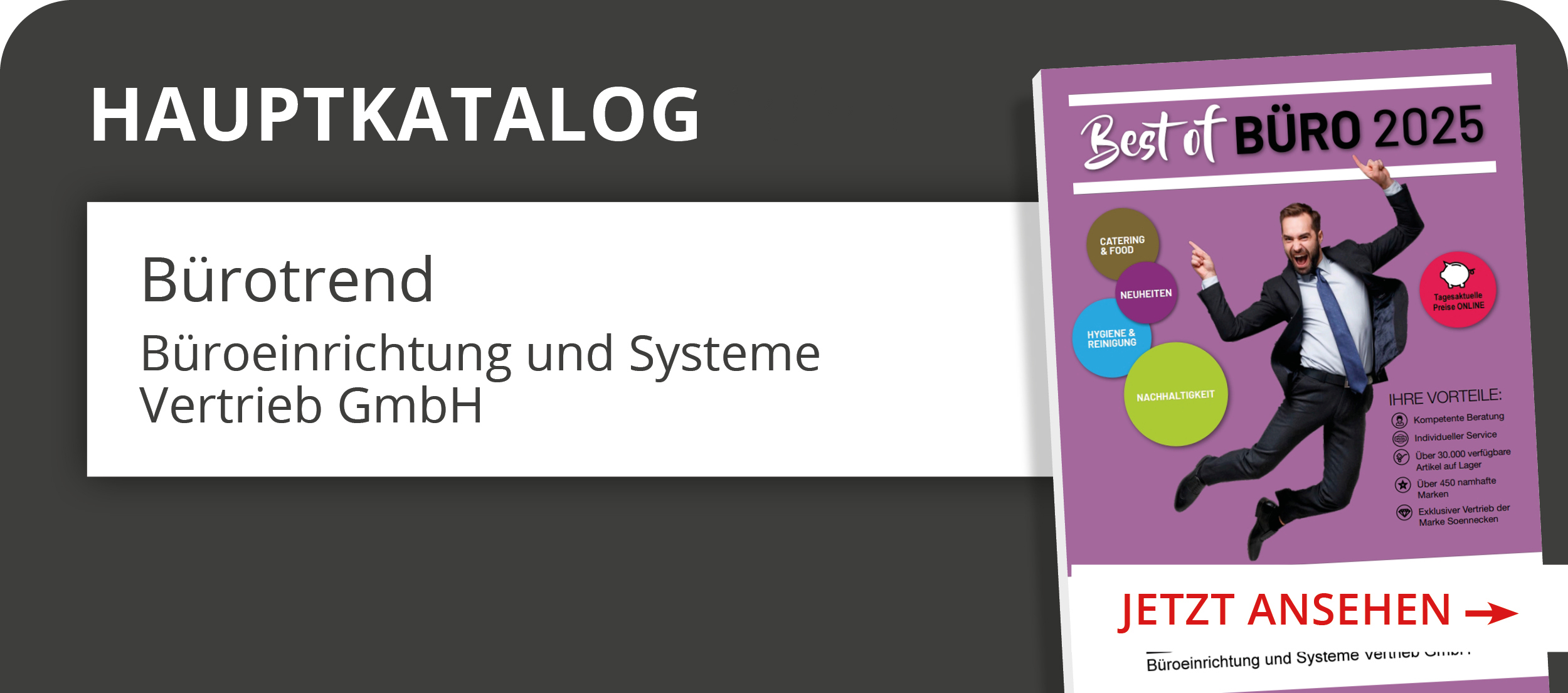 Hauptkatalog 2025 vom Bürotrend Bielefeld