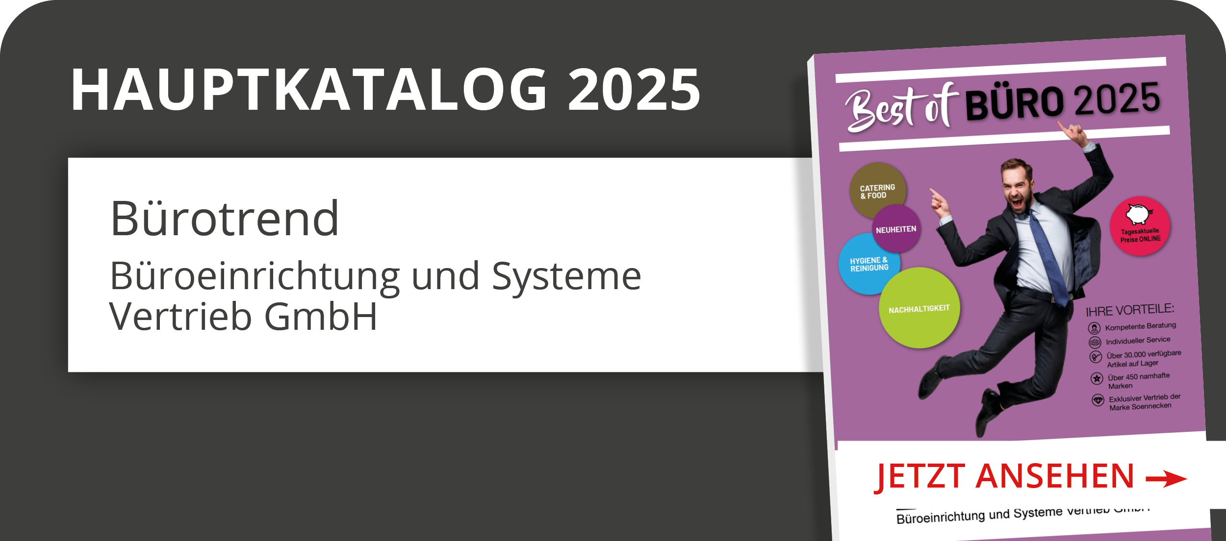 Hauptkatalog 2025 vom Bürotrend Bielefeld