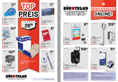 Monatasaktion-April 2026 - Bürotrend Büromöbel, Büroeinrichtung, Bürotechnik Bielefeld OWL