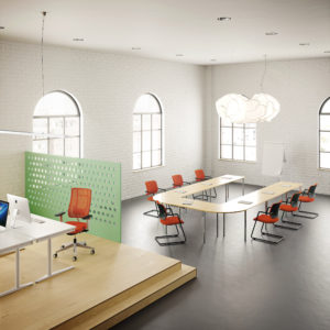 Bürotrend Büromöbel, Büroeinrichtung, Bürotechnik Bielefeld OWL | Viasit Tischsystem Conbrio
