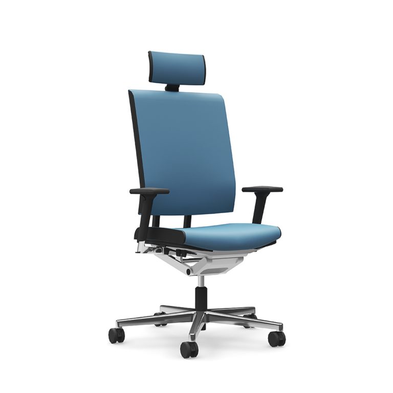 Bürotrend Büromöbel, Büroeinrichtung, Bürotechnik Bielefeld OWL | Viasit ergonomischer Bürodrehstuhl Scope mit Kopfstütze