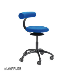 Bürotrend Büromöbel, Büroeinrichtung, Bürotechnik Bielefeld OWL | Löffler Bürohocker Aogo Farbe blau