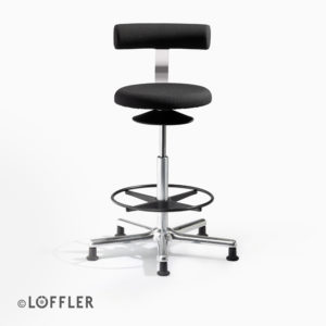 Bürotrend Büromöbel, Büroeinrichtung, Bürotechnik Bielefeld OWL | Löffler Stehhilfe Aogo mit Fußkreuz