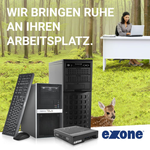 Bürotrend Büromöbel, Büroeinrichtung, Bürotechnik Bielefeld OWL | EXONE PCs
